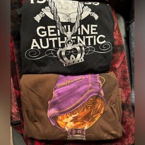 Pair of Crown Royal tees